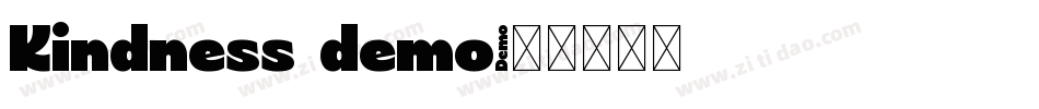 Kindness demo字体转换